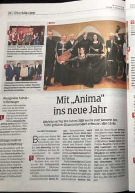 Anima Kleine Zeitung Oberkärnten